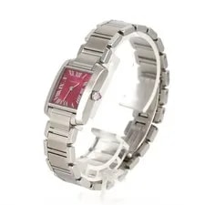 Cartier Tank Francaise SM 2006 Xmas Limited W51030Q3 SS Quartz From Japan 2