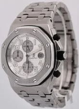Audemars Piguet Royal Oak Offshore Silver Chronograph Stainless Steel 26170ST 4