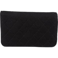 Chanel Quilted Cotton Single Flap Coco CC 4