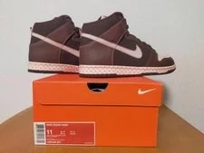 Nike Dunk HI Dark DOT Easter 308348-261 W/box 11 2