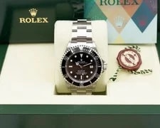 Rolex Seadweller 4000 40mm 16600 Black Aluminum Bezel 4