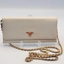 Prada Chain Wallet Box and Certificate Long Wallet Tarlco From 3
