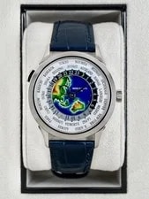 Patek Philippe — 2024 Patek Philippe World Time Complications 38.5mm 5231G White Gold White Dial — Watch — resale