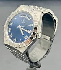 Tudor Blue Royal Stainless Steel 28600 - W/ Card 3