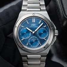 IWC — IWC Ingenieur Unworn 2026 Perpetual Calendar Moon Phase Blue Dial Steel 41 — Watch — resale