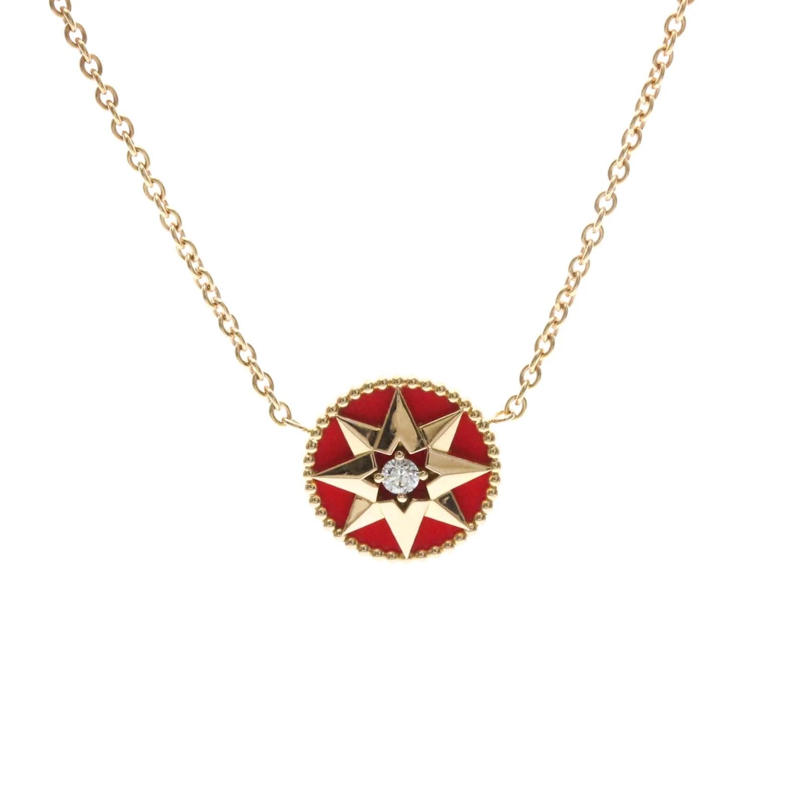 Christian Dior des Vents 18K Rose Gold With Diamonds Pink_Gold Jewelry 2