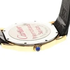 Cartier Ronde Solo LM W6700455 36mm YG Silver #C19111 2