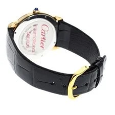 Cartier Ronde Solo LM W6700455 36mm YG Silver #C19111 4