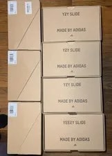 Yeezy Slides and Foam Runners NEW Boxes Only! Size 9/ 10 Read Details! 3