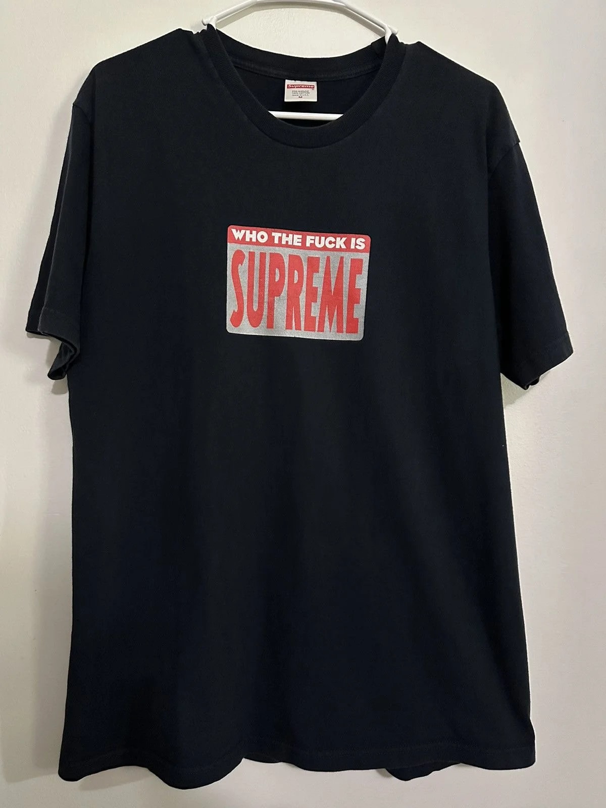 Supreme Who the Fuck Tee 4