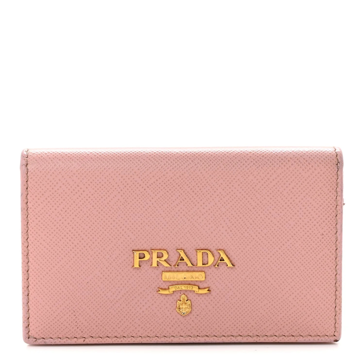 Prada — Metal Business Card Holder Orchidea — Accessory — resale
