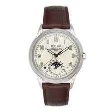 Patek Philippe — Patek Philippe Grand Complications 5320G Cream Dial Box Papers — Watch — resale