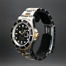 Rolex Submariner 40mm Black Dial Two Tone 16613 Msrp $12,000 2