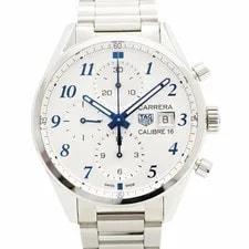 Tag Heuer — 6wcc0239 TAG Heuer Carrera CBK2114 Silver Dial S From Japan — Watch — resale