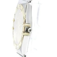 Omega Constellation 18K Gold Steel Quartz 396.1070 Polished 4