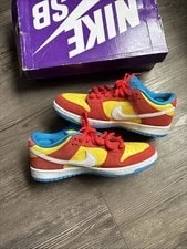 Nike SB Dunk Low Bart Simpson 2022 Size 9 BQ6817-602 3