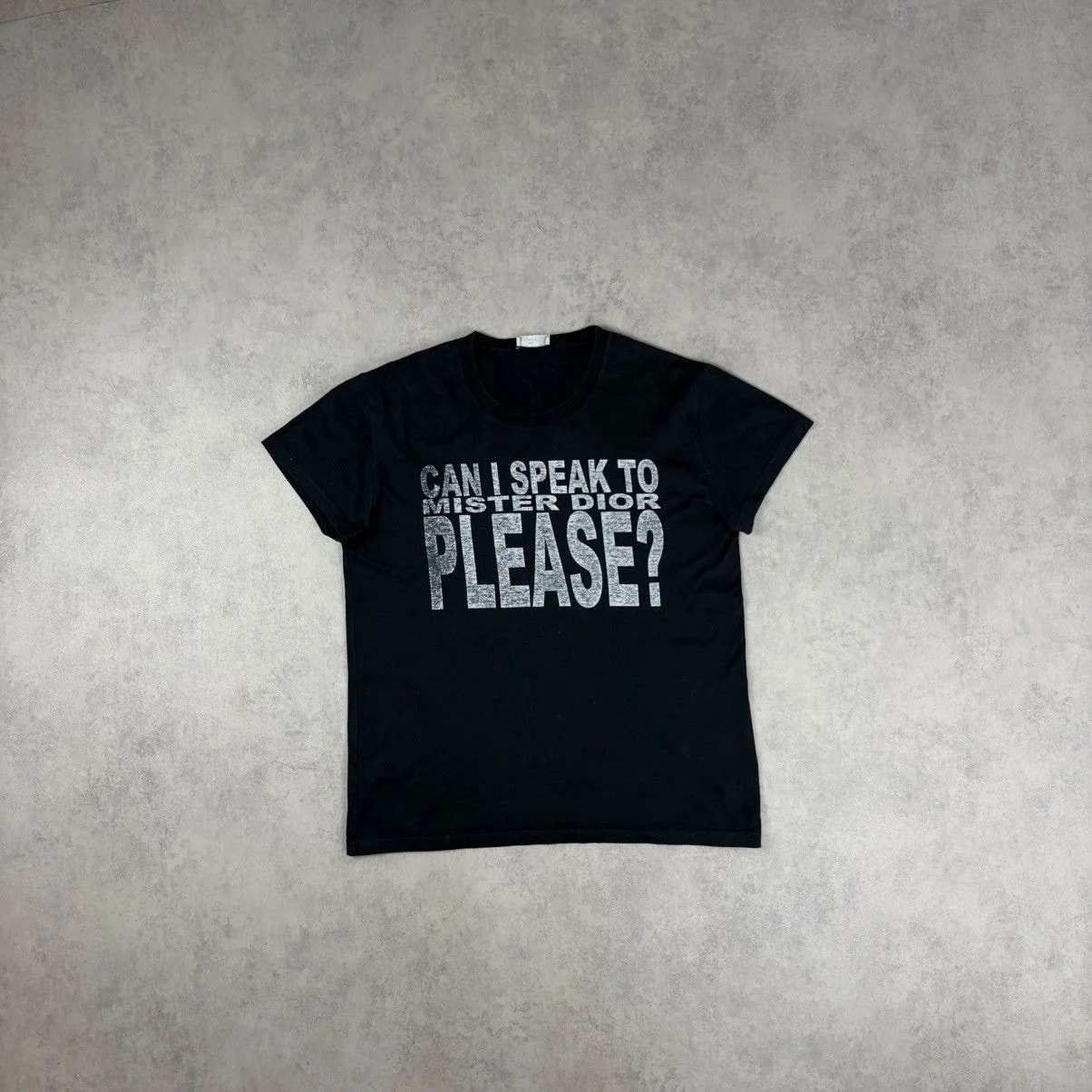 Dior Homme — Homme “Can I Speak To Mr. Please” Tee — streetwear — resale