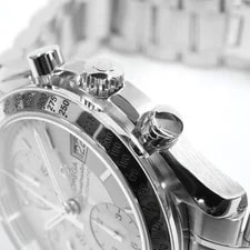 Omega Speedmaster Date 3513.30 Silver 39mm Automatic Chronograph 2