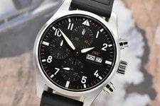 IWC — 2026 IWC Pilot's Chronograph 41 Apxgp Steel Black Dial IW388116 — Watch — resale