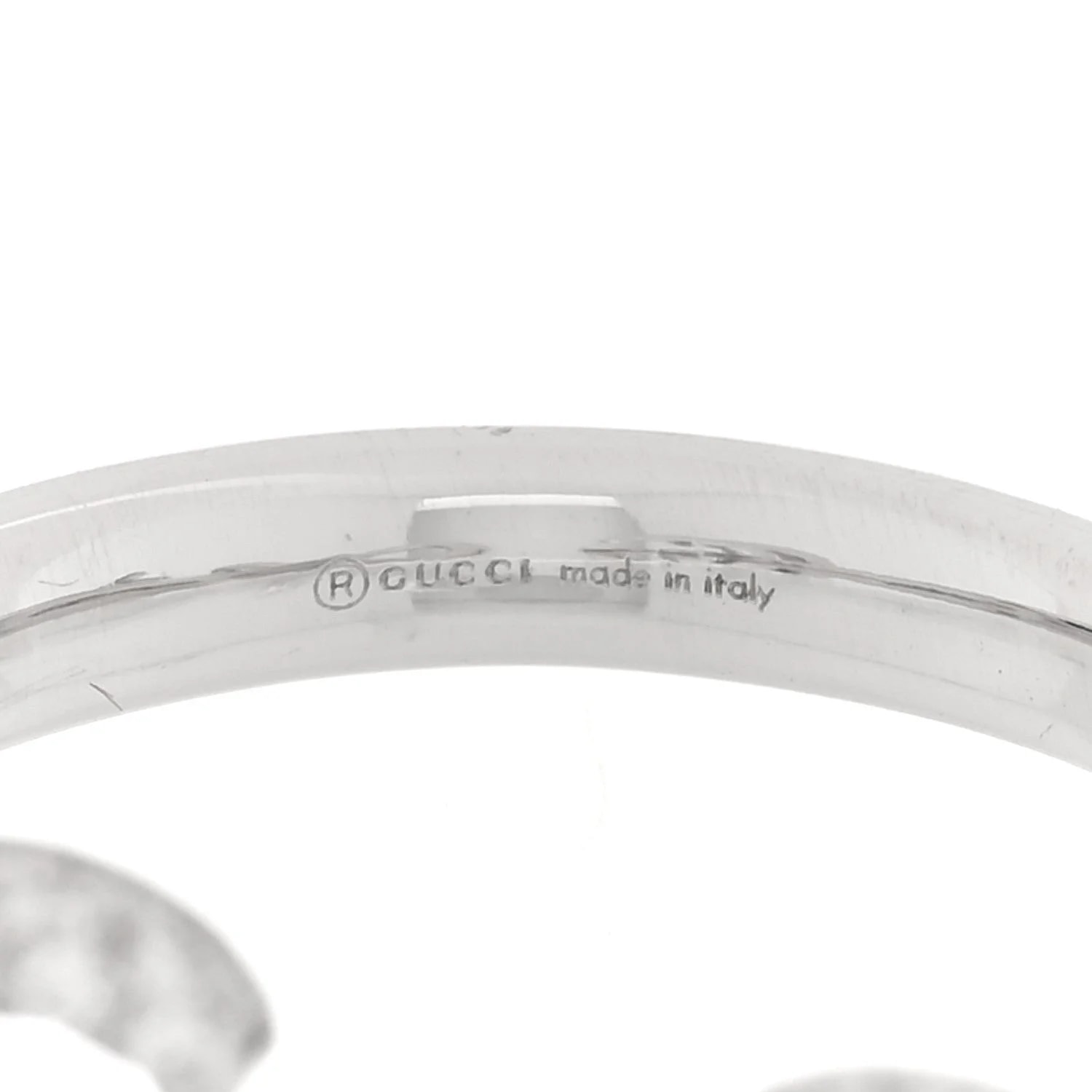 18K White Gold Flora Bow Flower M 4