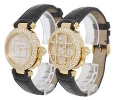 Cartier Pasha 18k Yellow Gold Diamond Grid/Bezel 32mm 2399 4