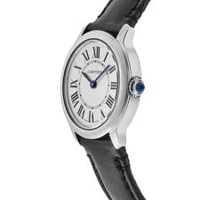 Ronde Must de Cartier Quartz Silver Dial WSRN0033 3
