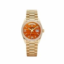 Rolex — Rolex Day-Date 36 128238 Yellow Gold Green Diamond Dial (2025) — Watch — resale