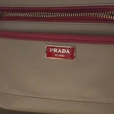 Prada Zip Satchel Top Handle Double Handles Dust 3
