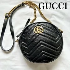 Gucci — Gucci GG Marmont Circle Made in Italy Japan — Handbag — resale