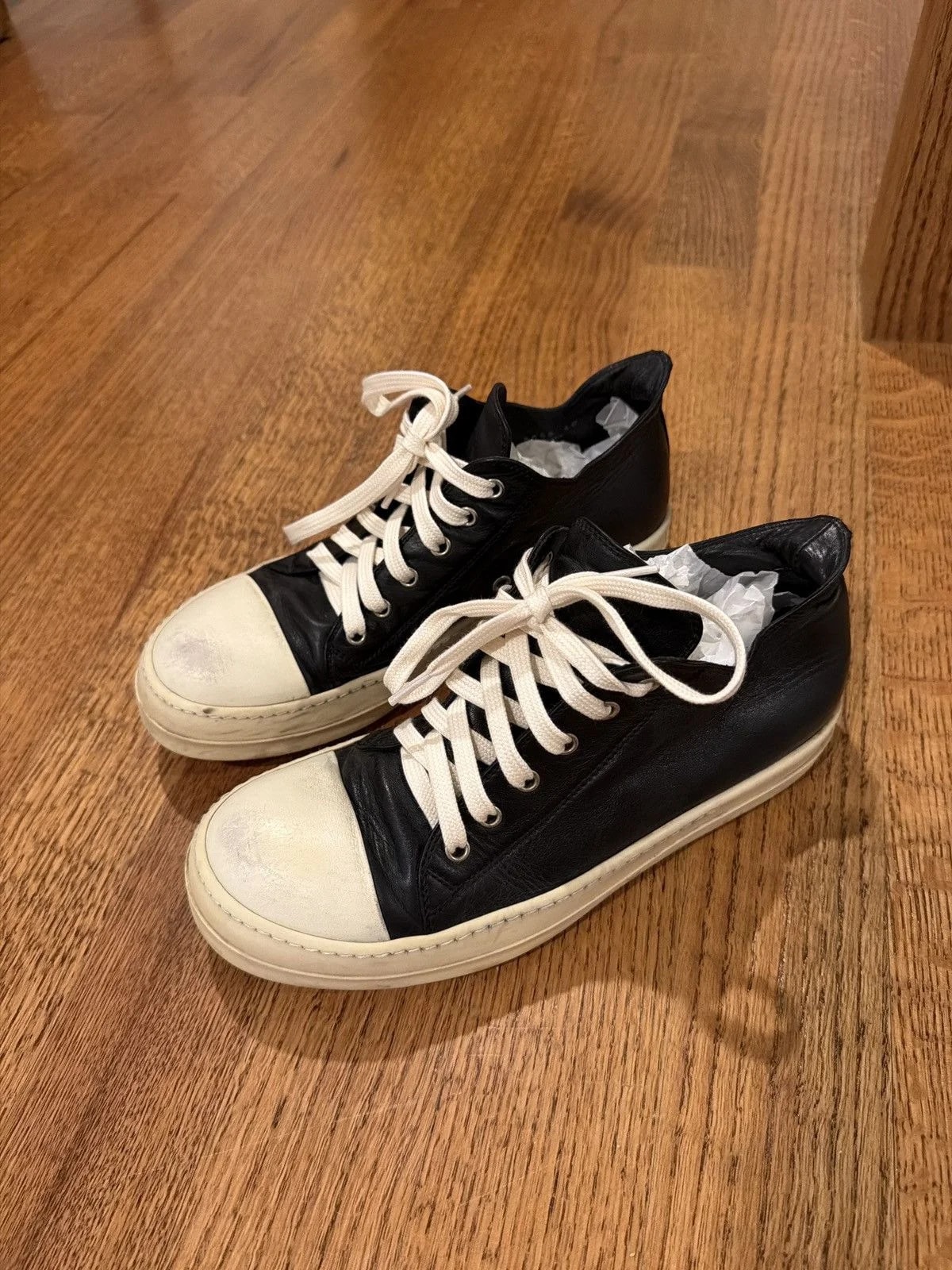 Rick Owens — Rick Owens Ramones Low — Sneaker — resale
