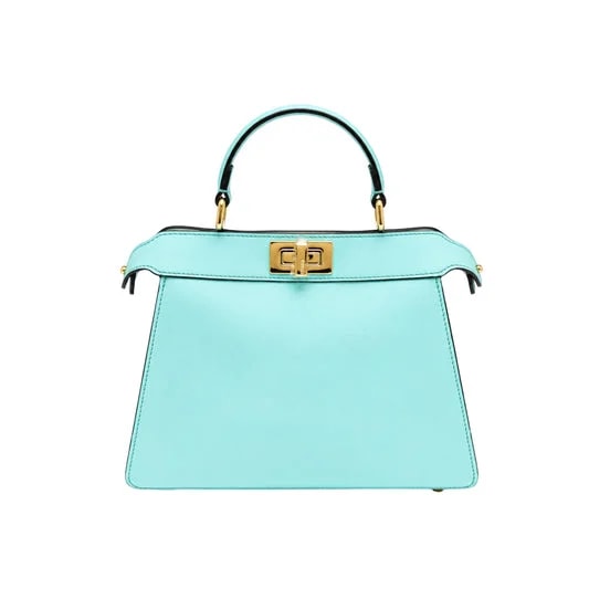 Fendi — Fendi Small Peekabo Tiffany Blue — Handbag — resale