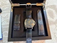 Panerai Luminor Due GMT Power Reserve PAM00964 45mm Titanium Blue Dial 2021 3
