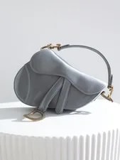Dior — Dior Saddle 2019 Mini Icy Embellished — Handbag — resale