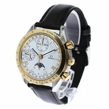 Omega — Omega Speedmaster 3336.2 Automatic 39mm White Chronograph — Watch — resale