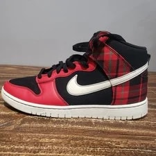 Nike Dunk High Plaid ’S Size 12 Athletic 3