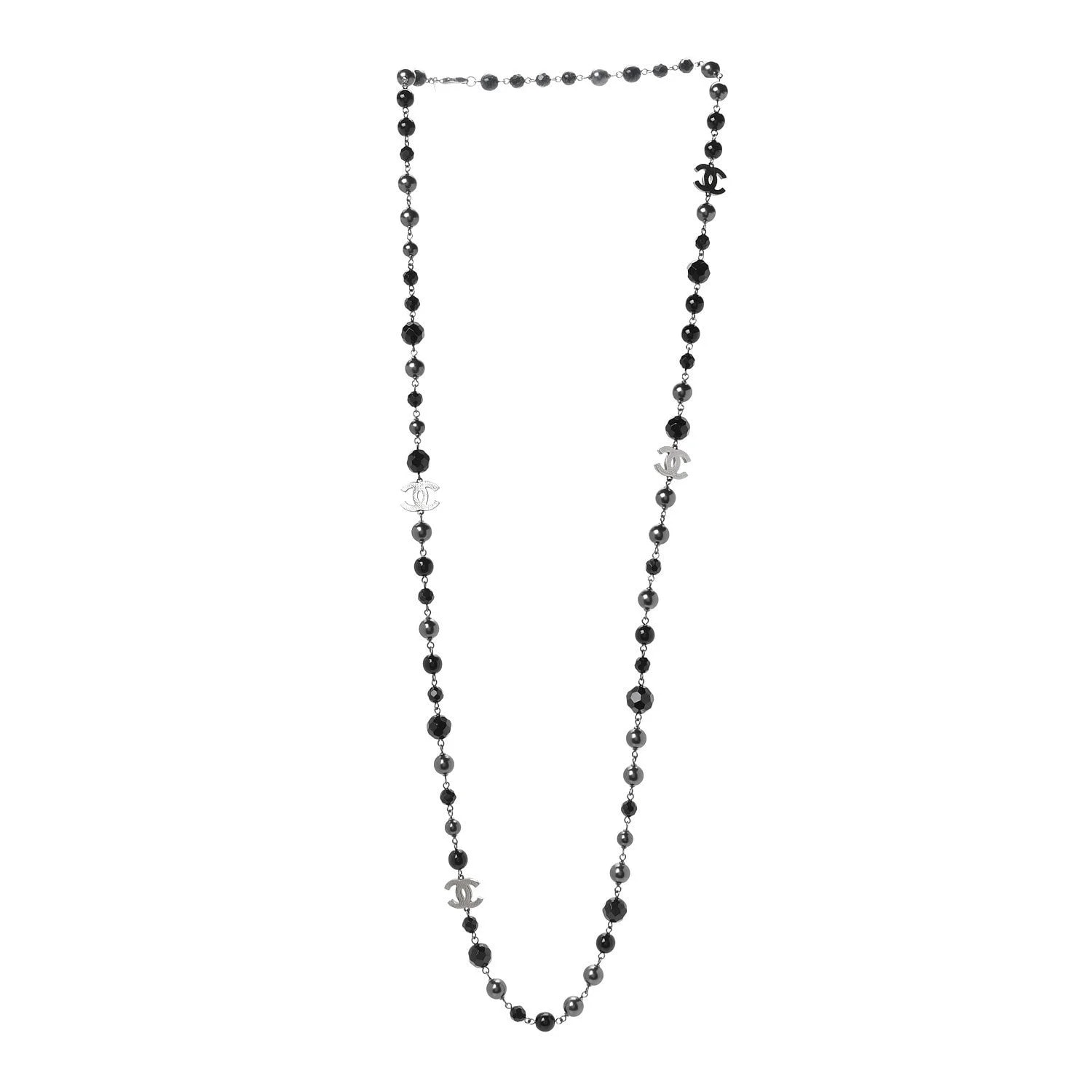Chanel — Enamel Baroque CC Long — Jewelry — resale