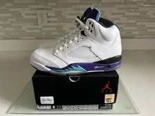 Air Jordan — Air Jordan 5 Retro Grape 2013 - Size 8 - 136027 108 (8444-10) New — Sneaker — resale