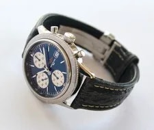 Breitling A13023 Navitimer AVI Automatic Chronograph 41mm Blue 2