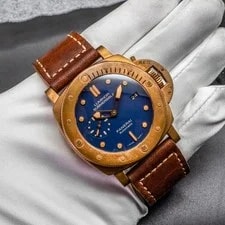 Panerai Luminor Submersible 1950 Bronzo PAM00671 47mm Blue Dial Box Papers 2017 4