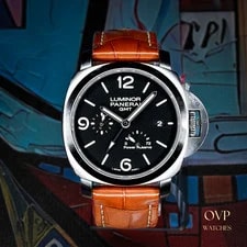 Panerai — Panerai Luminor 1950 3 Days GMT Power Reserve Automatic – Complete Set — Watch — resale
