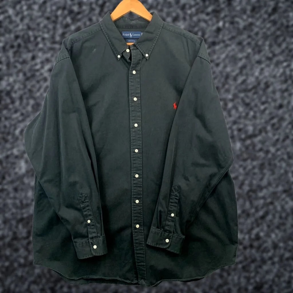 Polo Ralph Lauren — Polo Ralph Lauren 2XB Long Sleeve Button Down Shirt Pony Logo — streetwear — resale