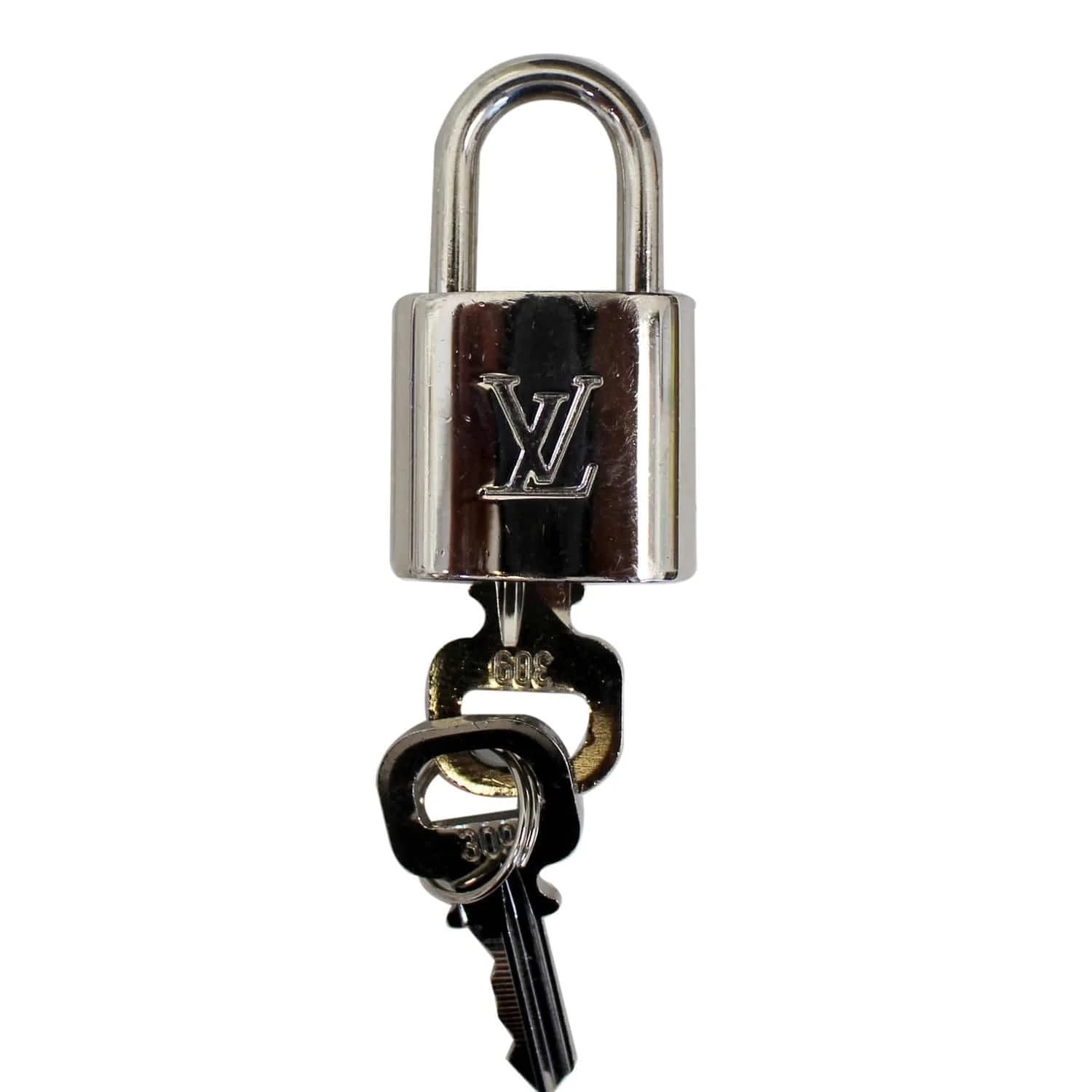 Louis Vuitton — Louis Vuitton Padlock and 2 Keys Bag Charm Number 309 — Accessory — resale