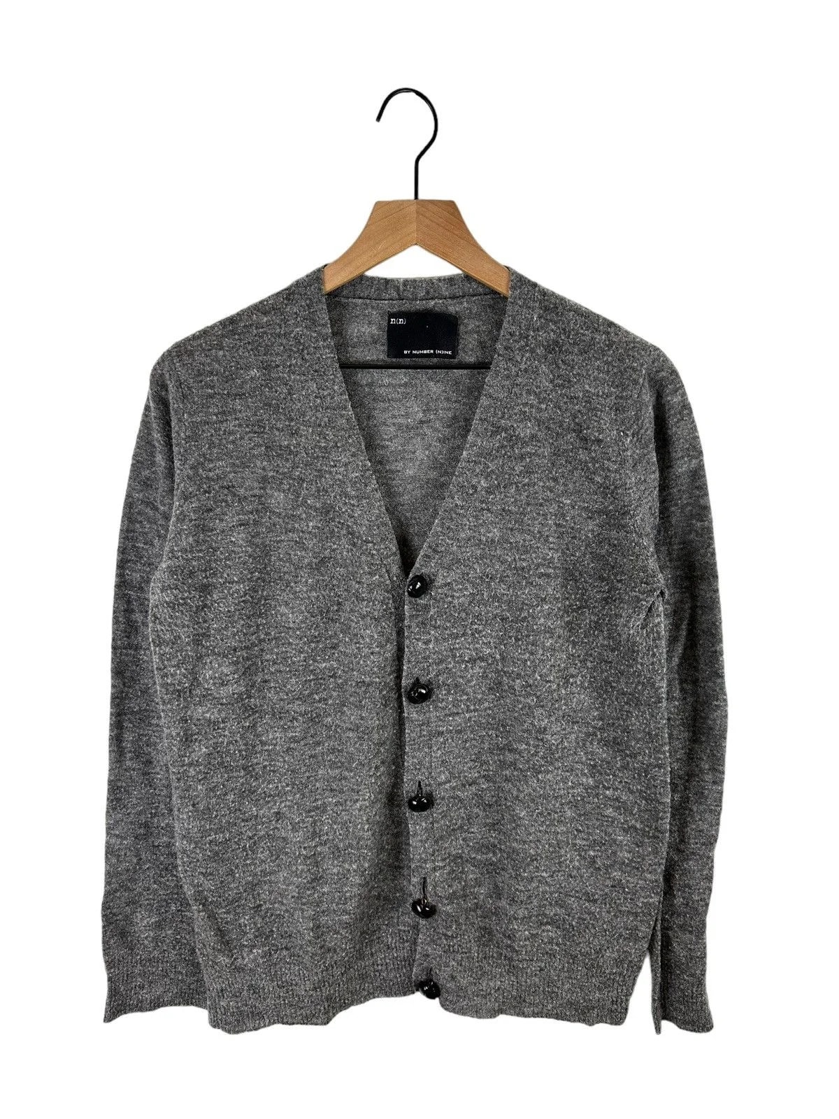 Number Nine Button Up Cardigan — streetwear — resale