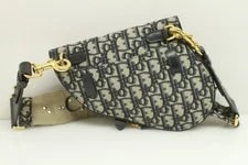 Christian Dior Medium Jacuard Saddle W/ Additional Strap 3