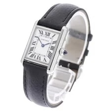 Cartier Tank Must SM WSTA0110 22mm SS Silver Dial Quartz #C12618 2