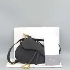 Dior — Dior Saddle With Grain — Handbag — resale