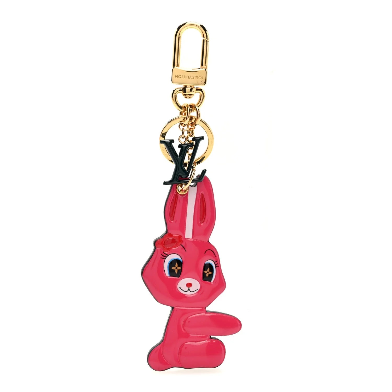 Louis Vuitton — Animogram Rabbit Bag Charm Key Holder — Accessory — resale
