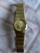 Omega Constellation 18k Gold 123.50.27.20.58.001 Retails $29300 4