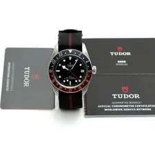 Tudor Black Bay GMT Black 41 Unused 79830RB Burgundy Fabric 150396950 4
