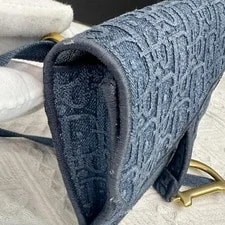 Dior Saddle Print Flap Slim Saddle - Excellent #1YIFDYE 3